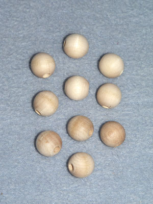 Wood Balls and Beads