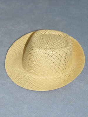 Fedora Molded Straw
