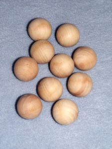 Wood Balls and Beads