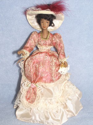 black victorian porcelain dolls