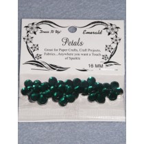 16mm Petals - Emerald