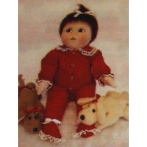 26" Baby Bottoms Cloth Doll Pattern