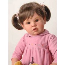 |30" Micah Doll Kit w_Blue Eyes - Painted Transclucent