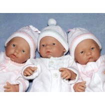 9.5" La Newborn Play Doll - Open Eyes (3 Faces)