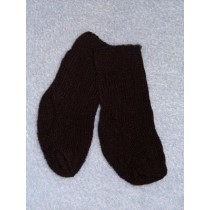 Black Athletic Socks - 18"-20" Doll