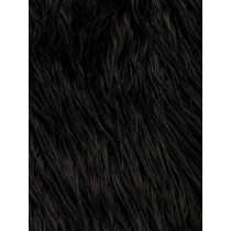 Black Mongolian Fur - 1 Yd