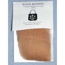 Camel  Wool Roving for Needlefelting - 12"