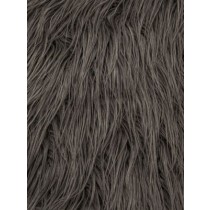 Charcoal Mongolian Fur - 1 Yd