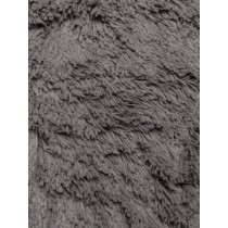 Charcoal Shaggy Cuddle Fabric - 1 Yd