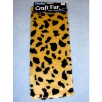 Craft Fur - Cheetah Print 9" x 12"