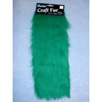 lCraft Fur - Green 9" x 12