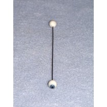 Doll Eye - Glass On Wire - 5mm Blue