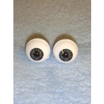 Doll Eye - Real Eyes - 16mm - Newborn Dark Blue