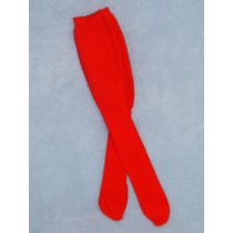 Doll Tights - 18-20" Red (4)