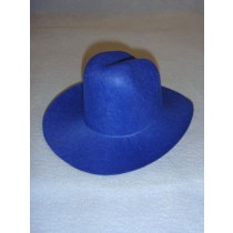 Felt Cowboy Hat - Blue - 7 3_4