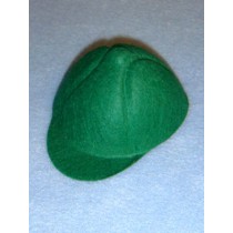Hat - Baseball - 3 3_4" Green