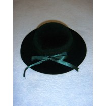 Hat - Classic Flocked - 7" Dark Green