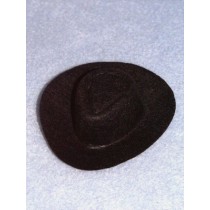 Hat - Cowboy - 4 1_2" Black