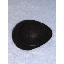 Hat - Derby - 3" Black