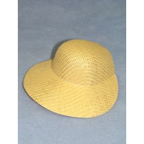 Hat - Straw Bonnet - 5 1_2" Natural