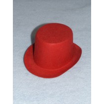 Hat - Top - 4" Red