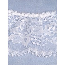 Lace - Gathered - 3" White - 10 yd pkg