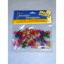 Metallic Starflake Beads 12mm 75 pcs