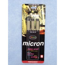 Micron Pigment Ink Pens-Black Set_3