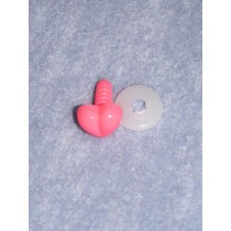 Nose - Heart - 13mm Pink Pkg_12
