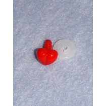 Nose - Heart - 13mm Red Pkg_100