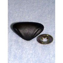 Nose - Leather-Look Triangle - 35mm Black Pkg_50