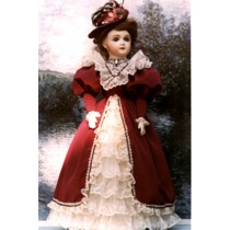 Pattern - 1890's Style Dress 20-21"