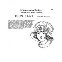 Pattern - 1908 Hat 13-15-17" Heads
