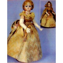 Pattern - Ball Gown - 11 1_2" Doll