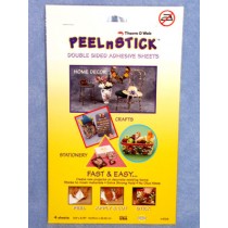 Peel  & Stick Sheet Adhesive-4 sheet
