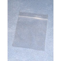 Plastic Bag - 3" x 4" Zipper Pkg_100