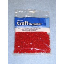 Red Faceted Beads 6mm 480 pcs