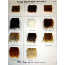 Samples - Cubby Bear Fur Fabric