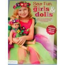 Sew Fun For Girls & 18" Dolls Book