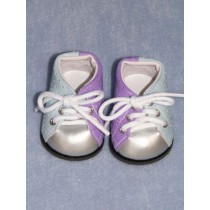Shoe - Bowling - 3" Purple & Blue