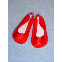 lShoe - Fancy Slip-On - 4" Red