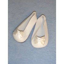 lShoe - Fancy Slip-On - 4" White