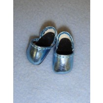 lShoe - Metallic Sparkly - 1" Light Blue