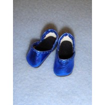 lShoe - Metallic Sparkly - 1" Navy Blue