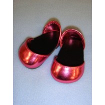 lShoe - Metallic Sparkly - 2 3_4" Dark Pink