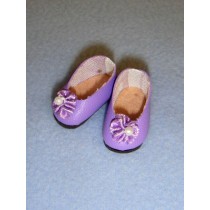 lShoe - Pearly Flats - 1" Purple