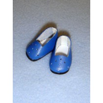 lShoe - Plain Loafer - 1" Blue