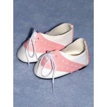 Shoe - Saddle - 3" White_Pink