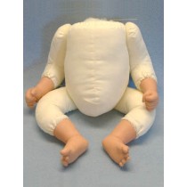 Stuffed Body with Arms and Legs for 19" Dolls