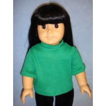 T-Shirt for 18" Doll - Kelly Green